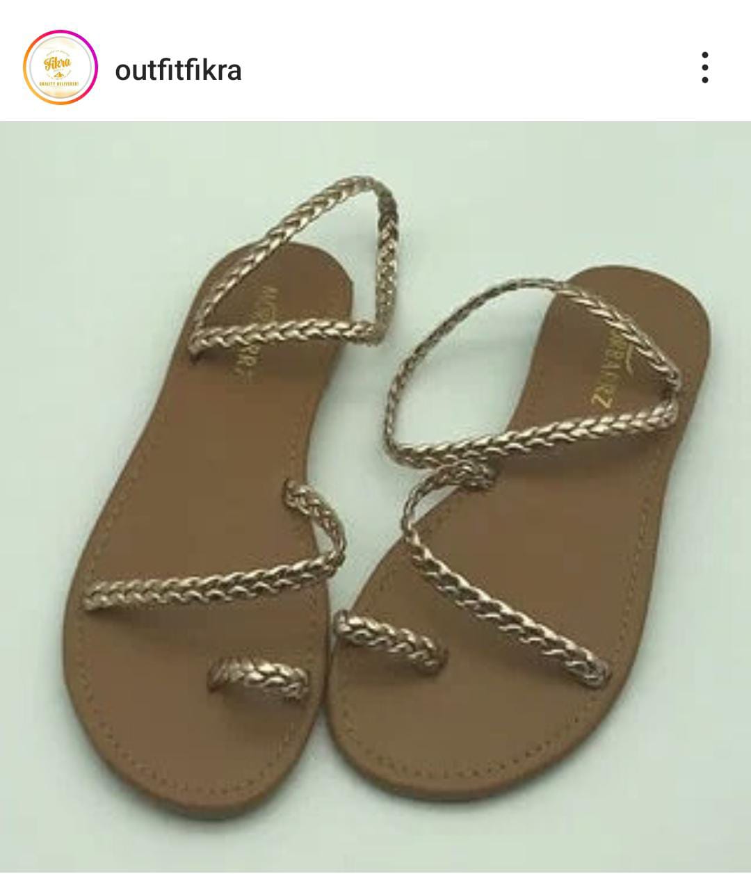 O ROPE FLAT((More Rs 500 Discount Buy Any 2 Design. You can Message us on Instagram & What's App for any information)le)
