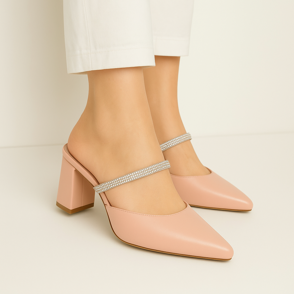 CLASSIC HEEL (3") (More Rs 600 Discount Buy Any 2 Design. You can Message us on Instagram & What's App for any information)
