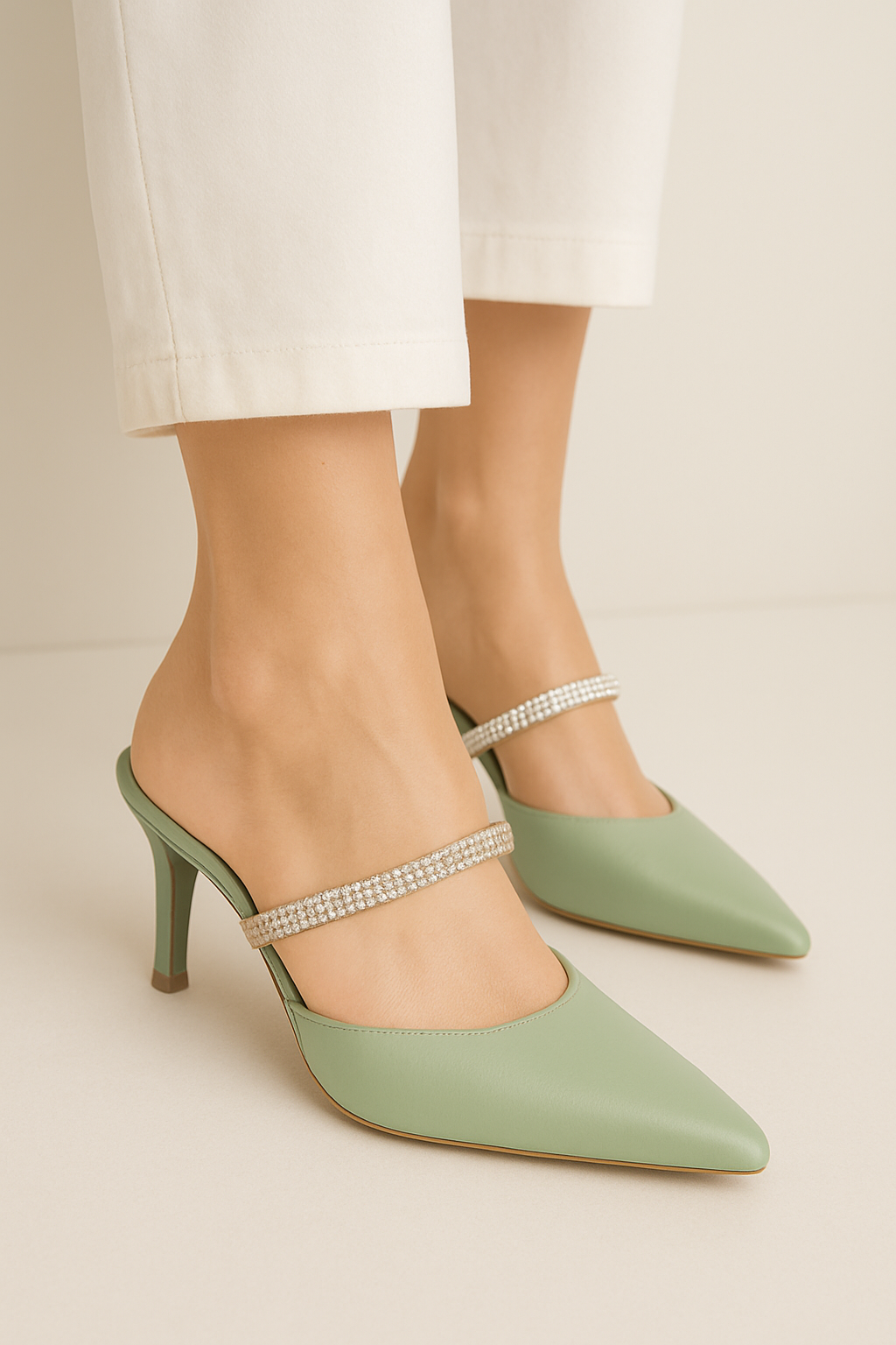 CLASSIC PUMPY (3"PENCIL HEEL)  (More Rs 600 Discount Buy Any 2 Design. You can Message us on Instagram & What's App for any information)