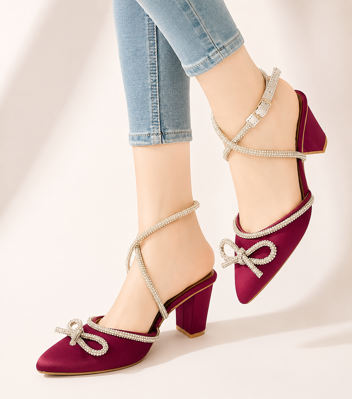 KGF HEEL(More Rs 500 Discount Buy Any 2 Design. You can Message us on Instagram & What's App for any information)