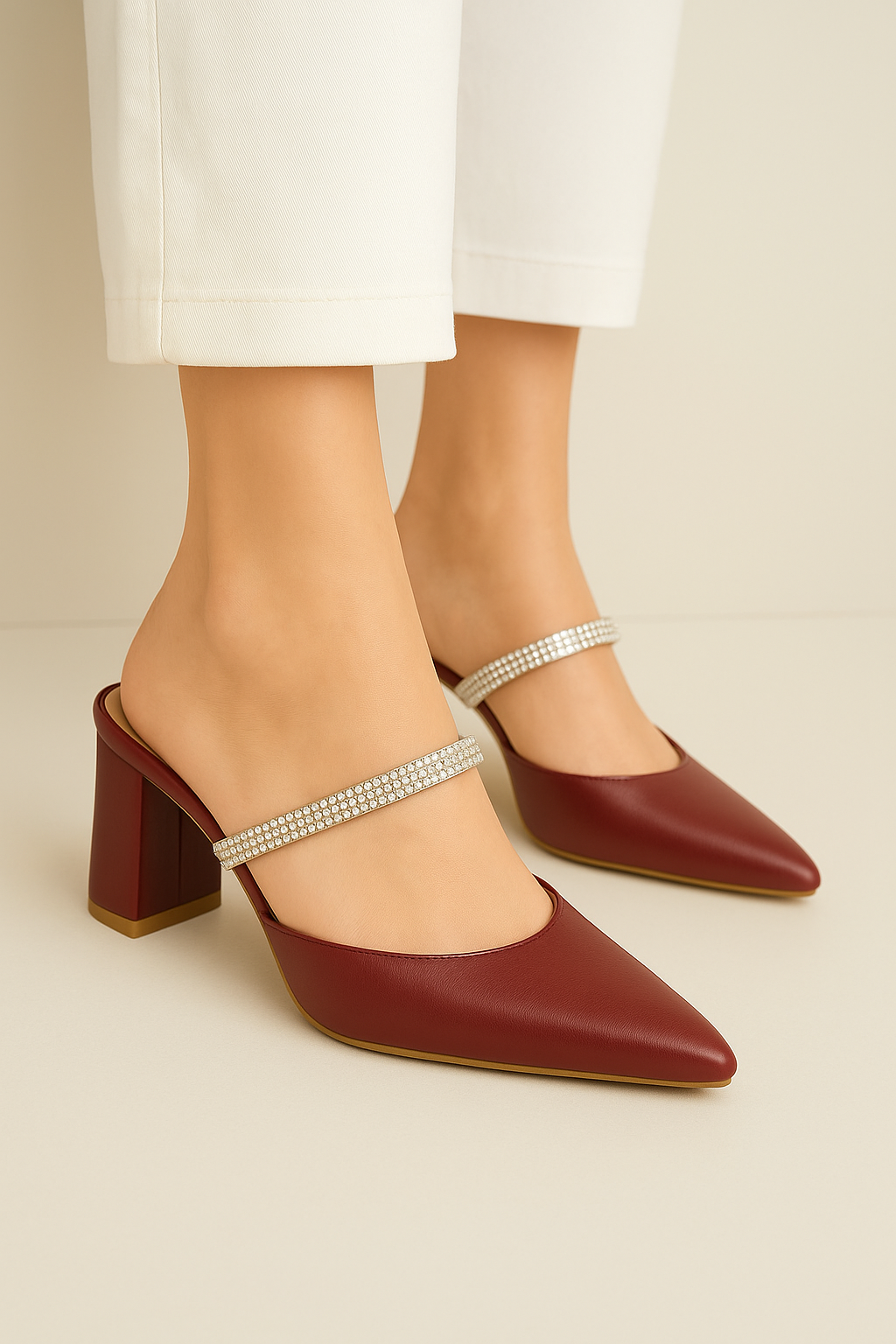 CLASSIC HEEL (3") (More Rs 600 Discount Buy Any 2 Design. You can Message us on Instagram & What's App for any information)